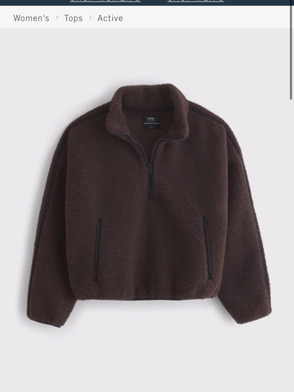 Abercrombie YPB On The Go Half-Zip M
